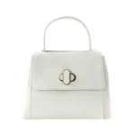 Top-Handle Leather Bag - Image 2