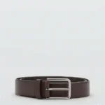 Men's Leather Buckle Belt - Image 2