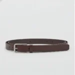 Men's Leather Buckle Belt