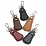 Curved Leather Key Chain - Image 3