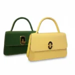 Top-Handle Leather Bag - Image 3